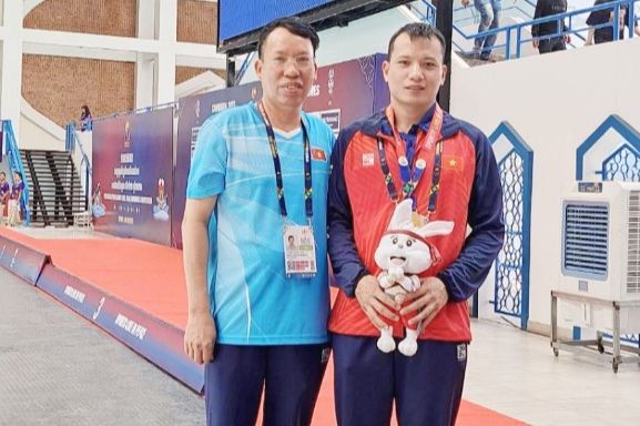 VĐV bơi lội khiếm thị Nguyễn Văn Hanh: 'Không thể nhìn, nhưng tôi vẫn đi đúng hướng' ảnh 9