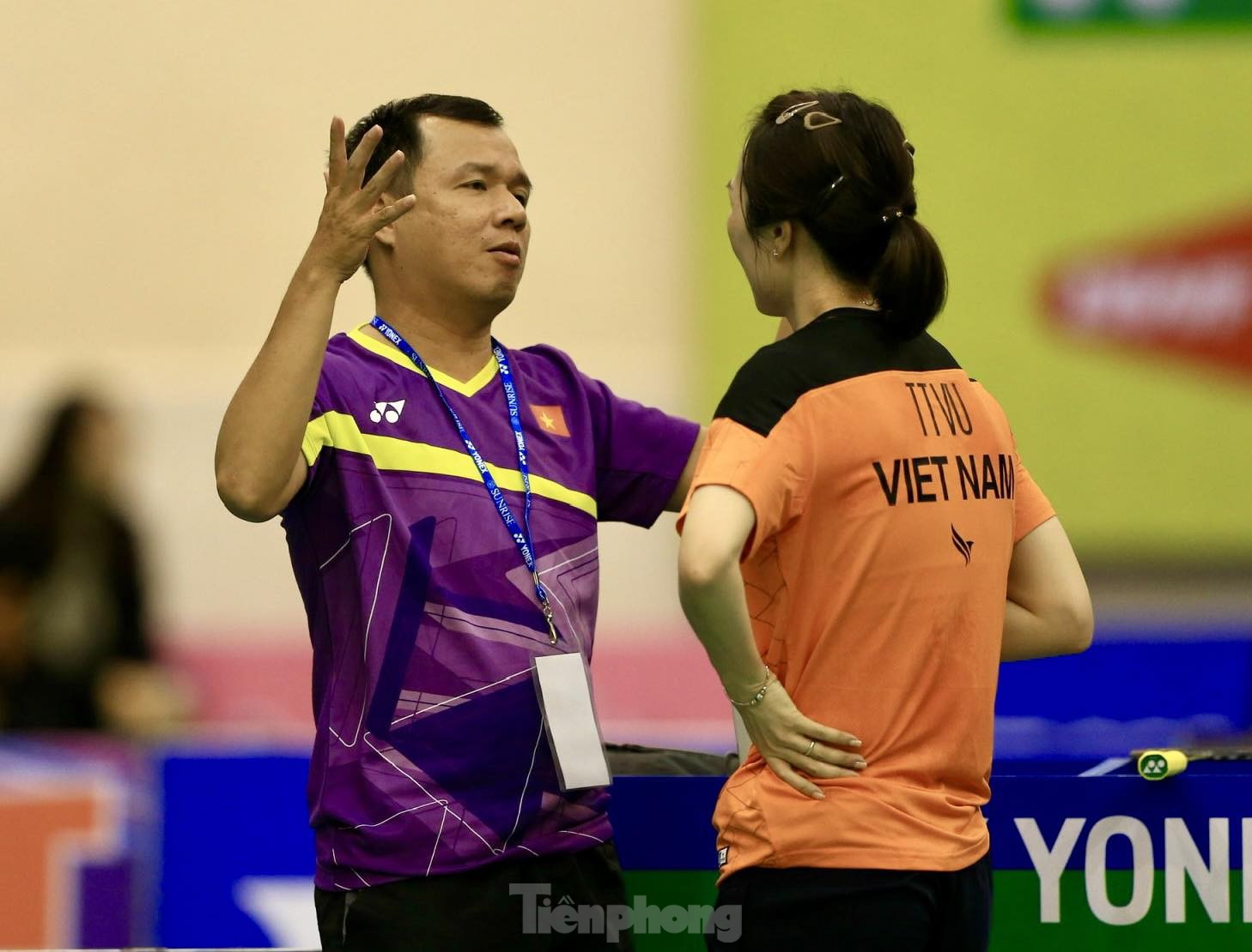 Ngược dòng ngoạn mục, Thùy Linh loại Thu Trang để tiến vào vòng 2 Vietnam Open 2023 ảnh 8