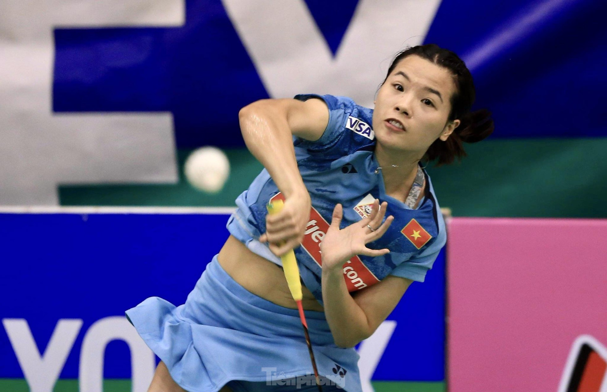 Ngược dòng ngoạn mục, Thùy Linh loại Thu Trang để tiến vào vòng 2 Vietnam Open 2023 ảnh 9