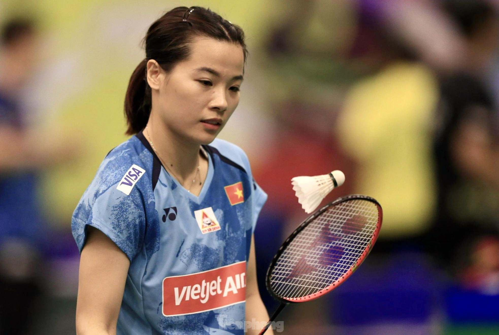Ngược dòng ngoạn mục, Thùy Linh loại Thu Trang để tiến vào vòng 2 Vietnam Open 2023 ảnh 4
