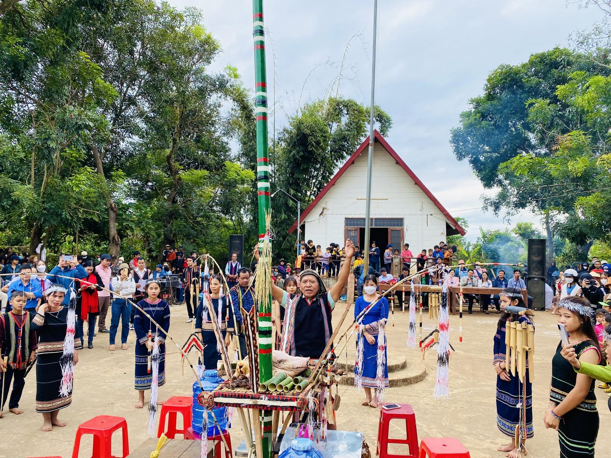Lễ hội mừng lúa mới của đồng bào Xơ Đăng tại Đắk Lắk ảnh 6