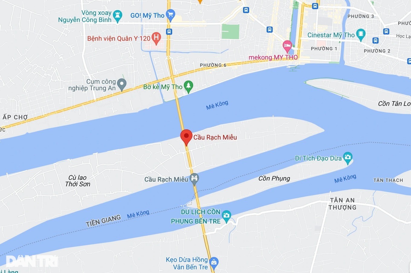 Hình ảnh công an 2 tỉnh chặn cầu Rạch Miễu nổ súng bắt 31 giang hồ có súng ảnh 9