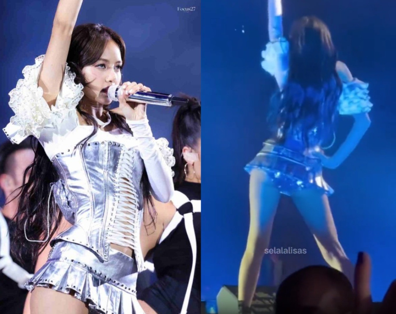 Trang phục biểu diễn siêu ngắn của BlackPink ảnh 4