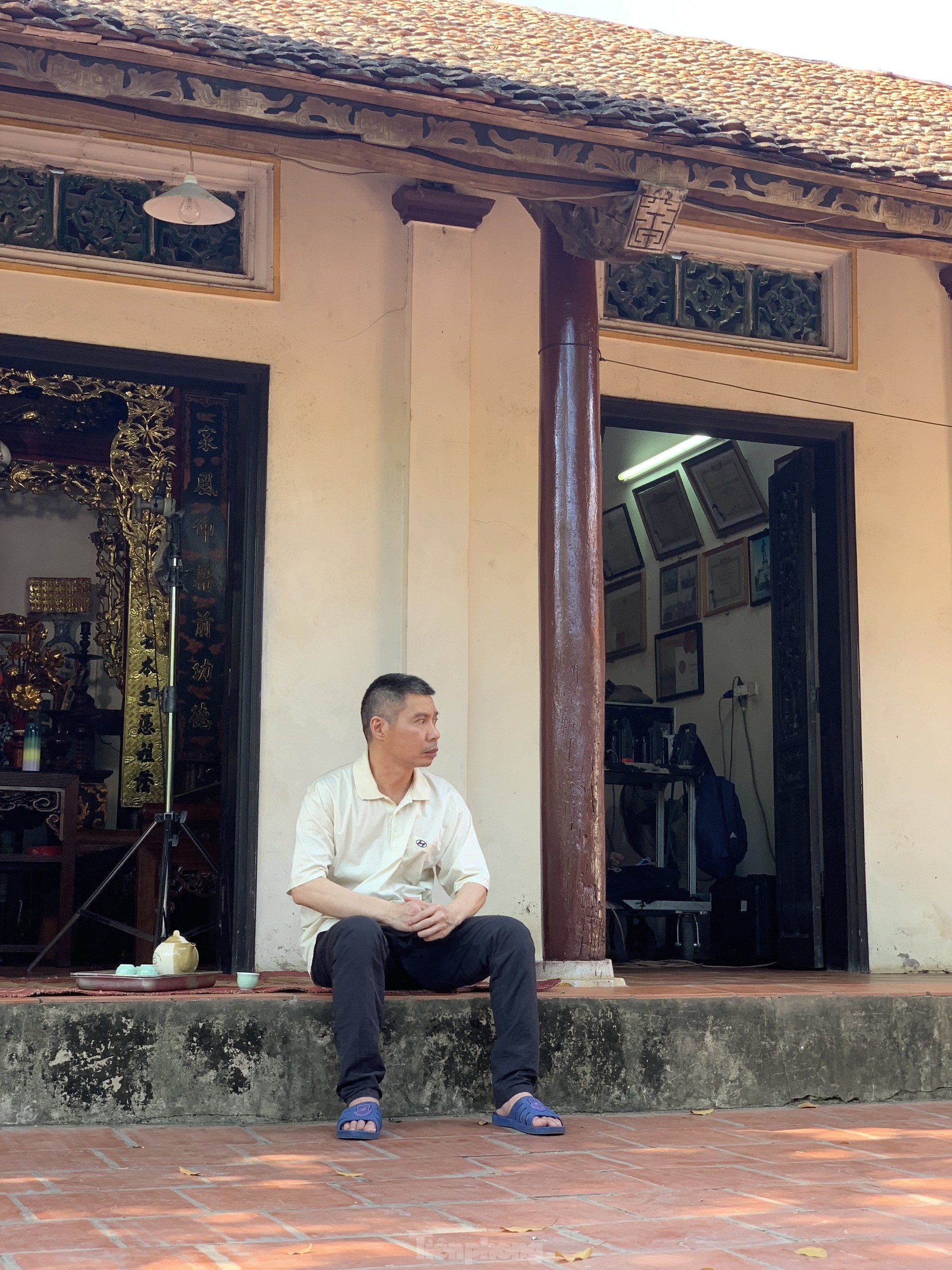 Hậu trường NSND Công Lý xuất hiện ở 'Gia đình mình vui bất thình lình' những tập cuối ảnh 6