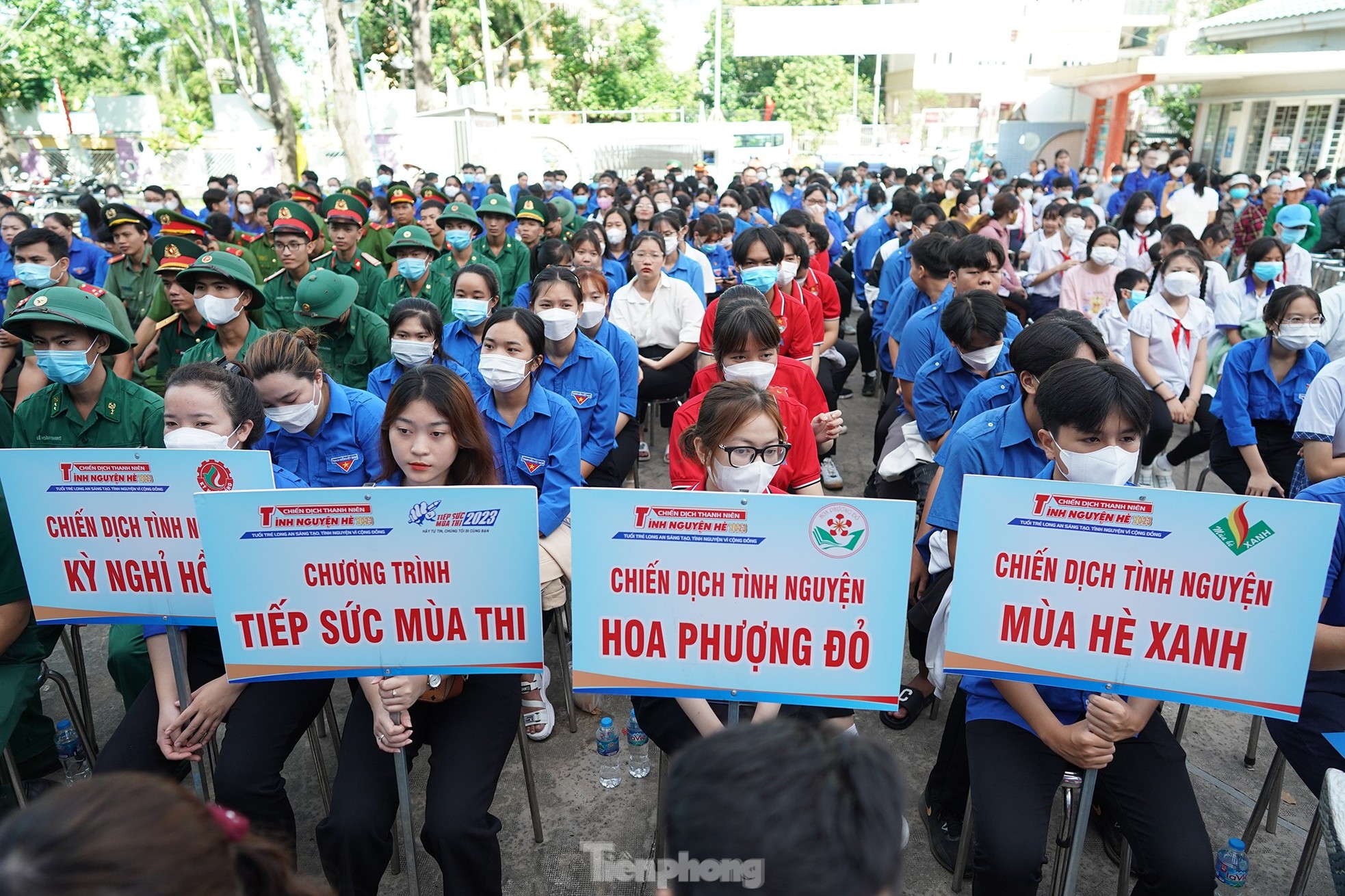 TPHCM, Long An rộn ràng ra quân chiến dịch tình nguyện hè 2023 ảnh 16