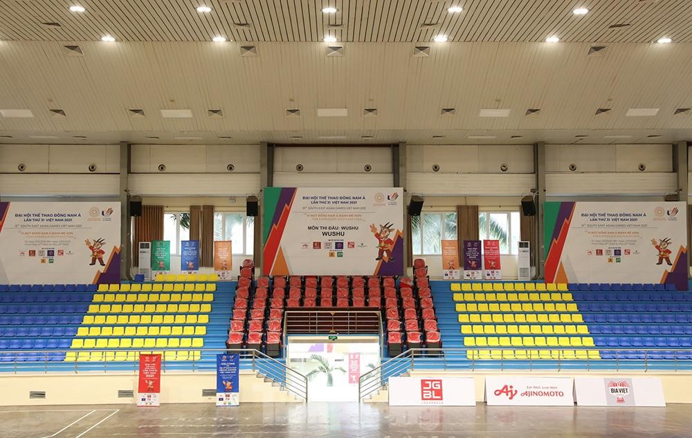 Nhà tranh tài CG cầu giấy đang được sẵn sàng mang đến SEA Games 31 hình ảnh 10