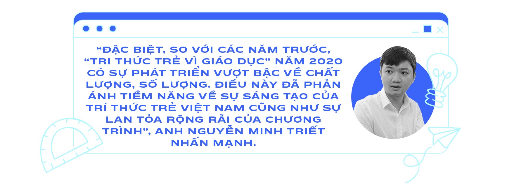 Sức lan tỏa từ “Tri thức trẻ vì giáo dục” ảnh 2