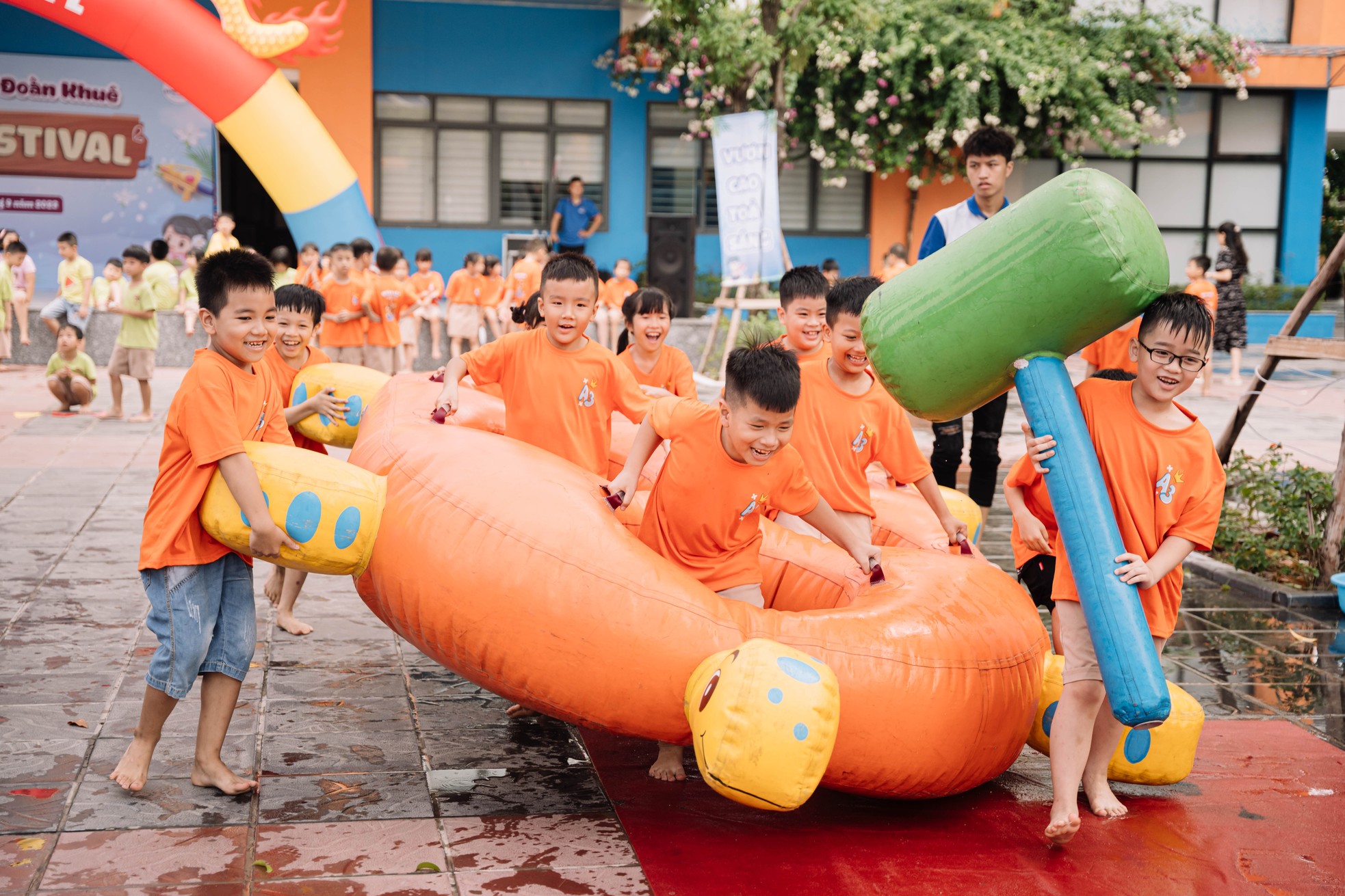 Trường Tiểu học Đoàn Khuê tổ chức ngày hội gắn kết khởi động năm học mới ảnh 7