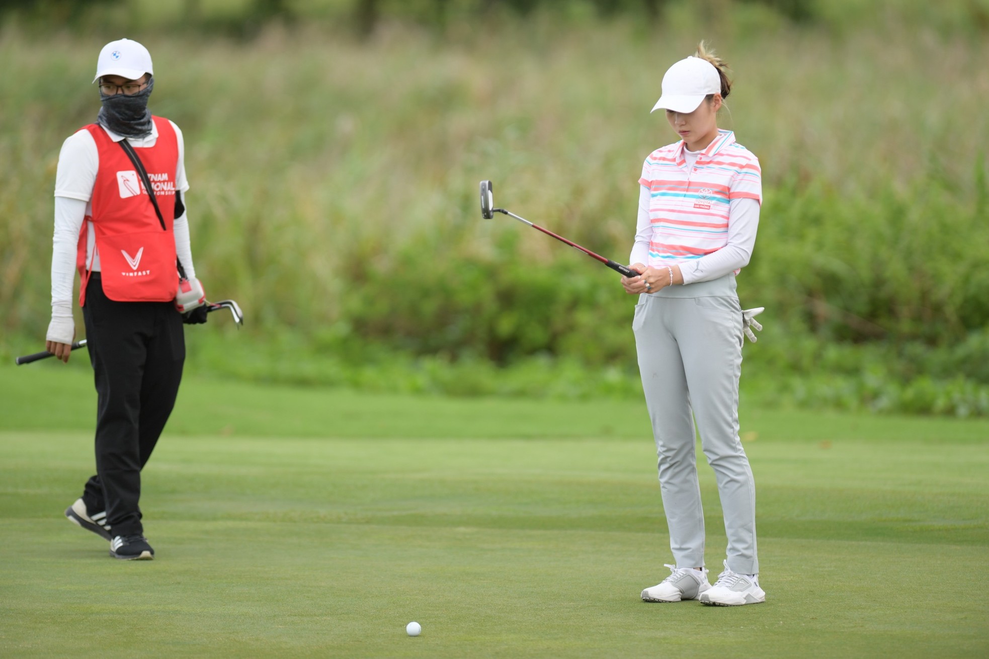 Thảo My, Khuê Minh so tài tại Vinpearl Golf Hải Phòng ảnh 5