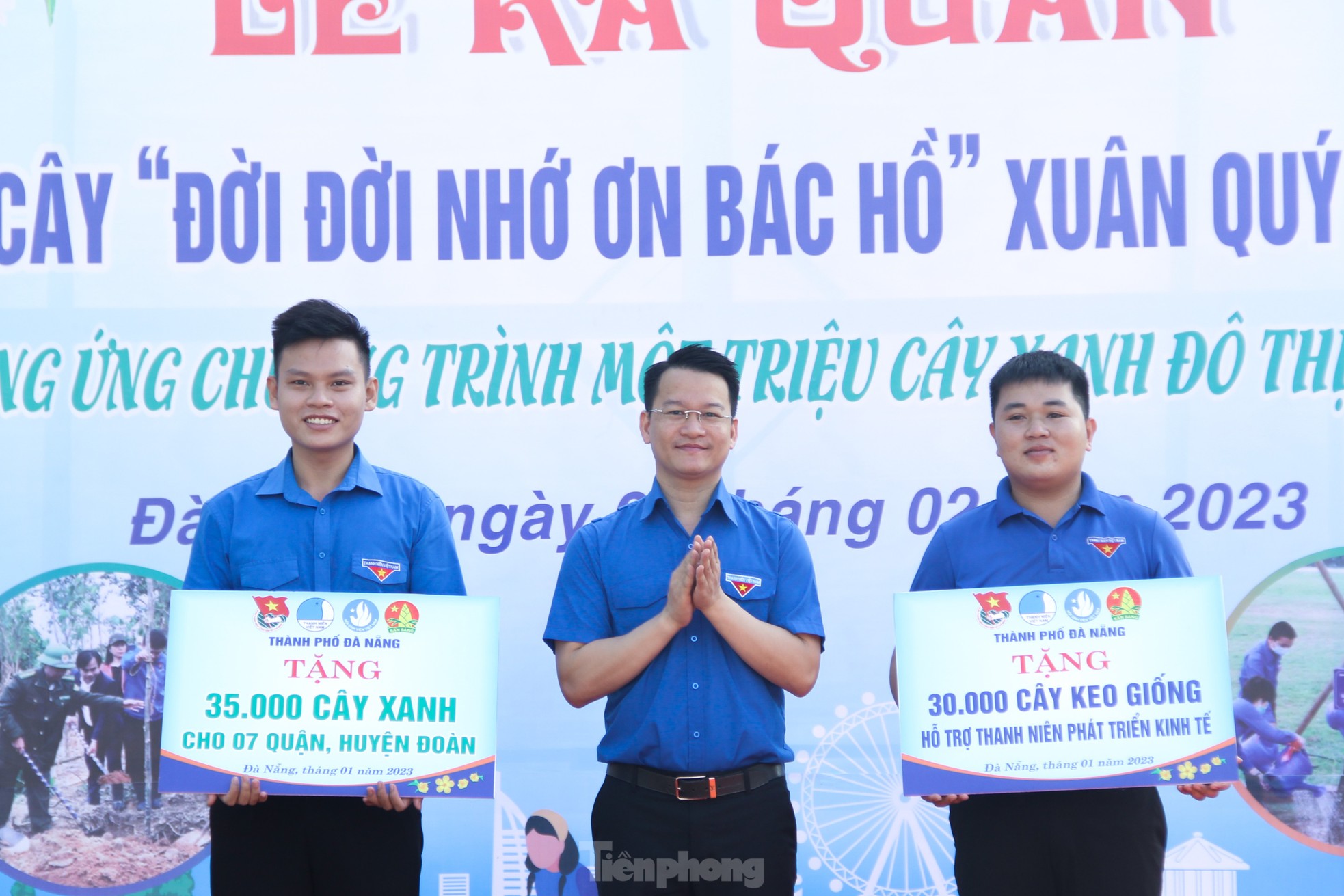 Hoa hậu Thanh Thủy cùng bạn trẻ Đà Nẵng hưởng ứng Tết trồng cây ảnh 10
