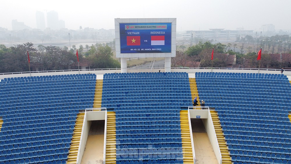 Nhìn gần sân vận động Mỹ Đình trước trận quyết định của Việt Nam và Indonesia - Ảnh 6.