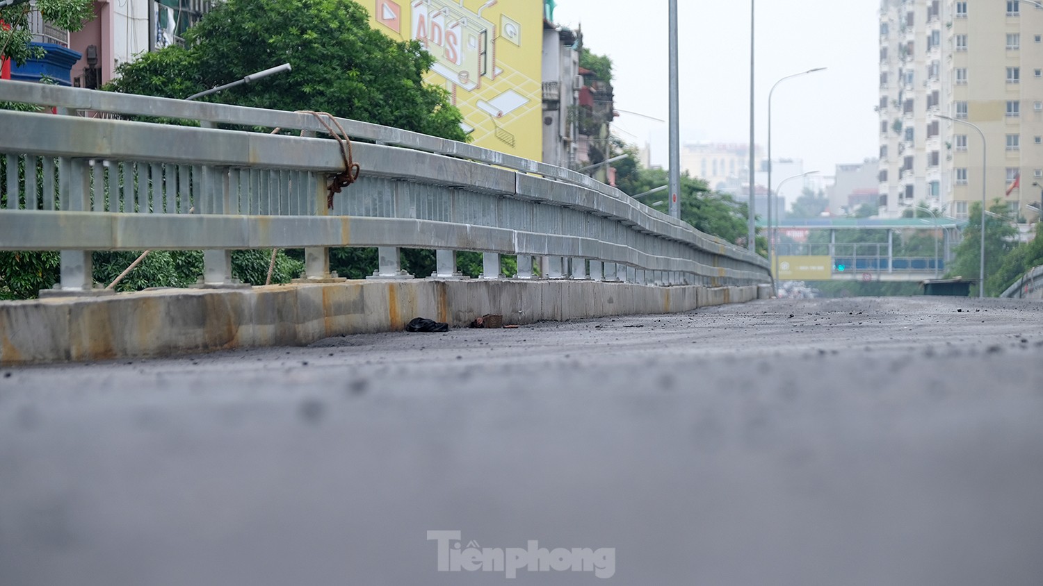 Diện mạo cầu vượt chữ C Chùa Bộc trước ngày thông xe ảnh 9