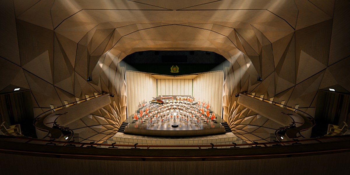 Diện mạo Nhà hát Hồ Gươm với sức chứa 900 ghế