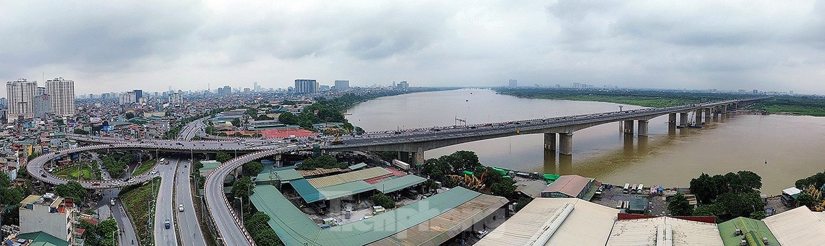 Toàn cảnh tăng tốc thi công cầu hơn 2.500 tỷ đồng vượt sông Hồng ảnh 15