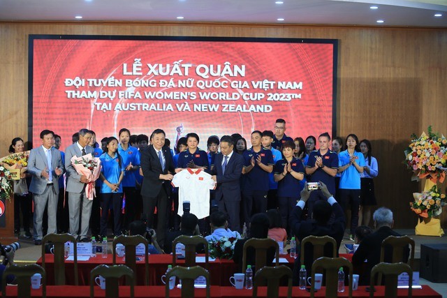 Đội tuyển bóng đá nữ xuất quân, nhận thưởng tiền tỷ trước khi dự World Cup 2023 ảnh 7