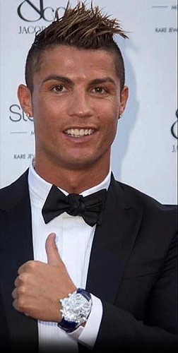 Cristiano Ronaldo's luxury diamond watch collection photo 5