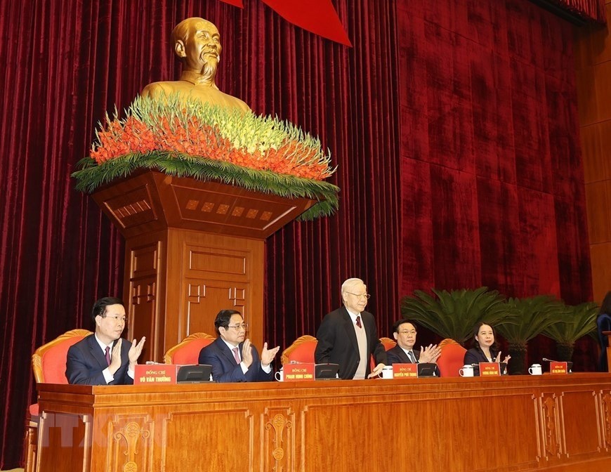 Hội nghị gặp mặt các nguyên lãnh đạo cấp cao của Đảng, Nhà nước ảnh 5