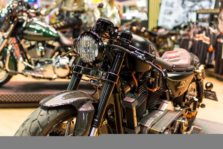 Harley-Davidson 48 Độ Cafe Racer Đầy Phong Cách