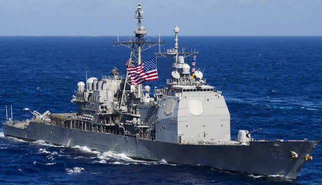 Mỹ bác tuyên bố của Trung Quốc về xua tàu chiến khỏi Trường Sa ảnh 1