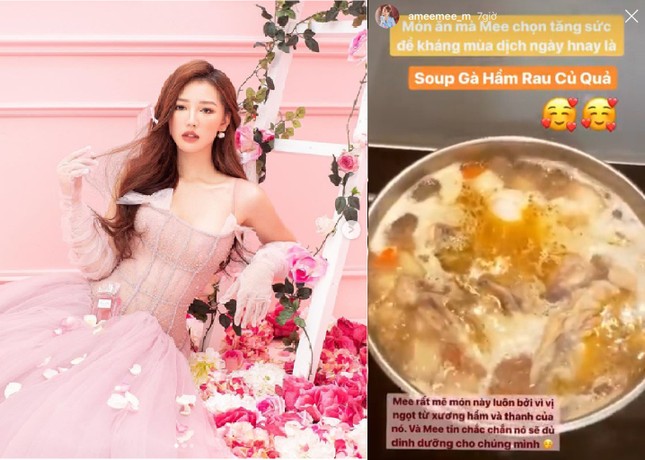 Sống tích cực mùa dịch: Sao Việt hóa 'Siêu đầu bếp' - mỗi ngày một thực đơn mới ảnh 6
