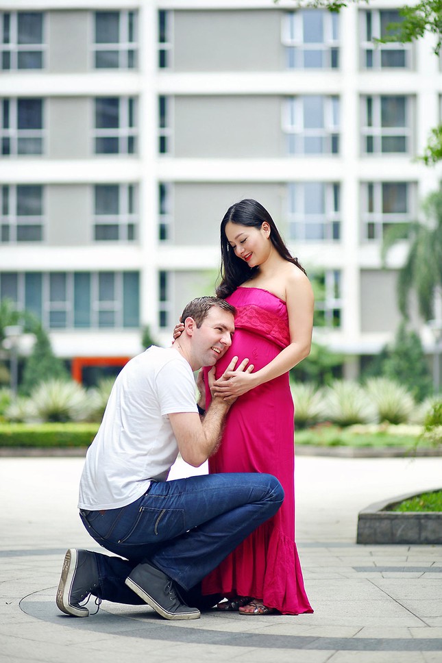 Bà bầu Lan Phương nói gì về sinh đẻ thuận tự nhiên? ảnh 1