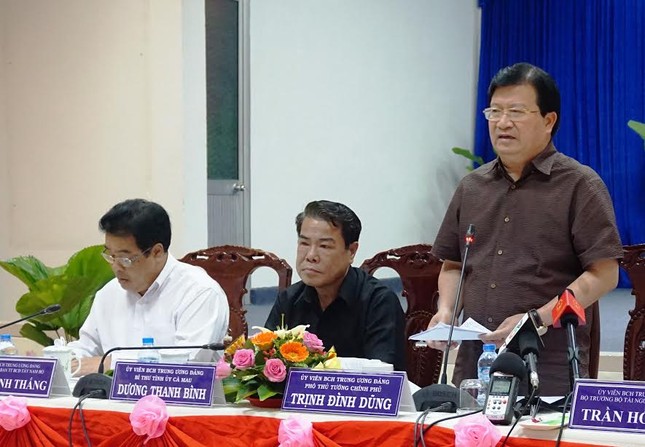Phó thủ tướng Trịnh Đình Dũng: Khẩn trương ứng phó sạt lở vùng ĐBSCL ảnh 1