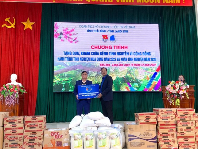 Tuổi trẻ Thái Bình hỗ trợ đồng bào vùng cao xứ Lạng ảnh 3