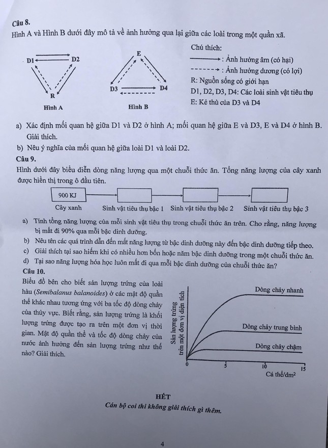 Đề sinh chuyên KHTN: 'Khoai', phù hợp chọn các thí sinh có năng lực ảnh 4