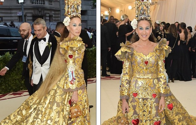 Kim Kardashian, Jennifer Lopez siêu gợi cảm trên thảm đỏ Met Gala 2018 ảnh 23