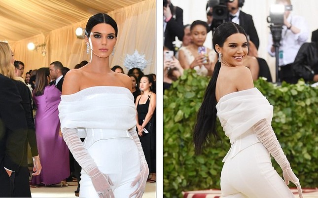 Kim Kardashian, Jennifer Lopez siêu gợi cảm trên thảm đỏ Met Gala 2018 ảnh 7