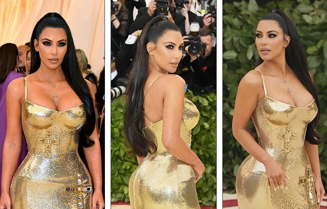 Kim Kardashian, Jennifer Lopez siêu gợi cảm trên thảm đỏ Met Gala 2018 ảnh 4