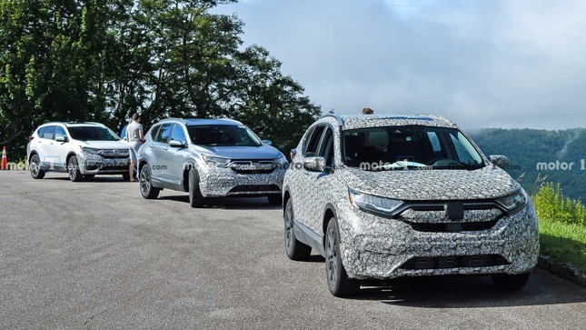 Honda CR-V 2020 lộ những hình ảnh chạy thử mới ảnh 2