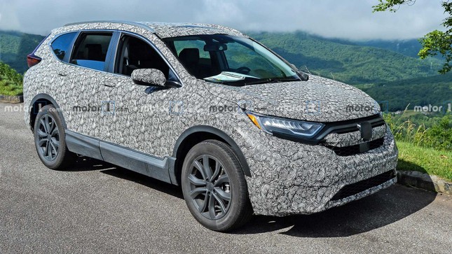 Honda CR-V 2020 lộ những hình ảnh chạy thử mới ảnh 3