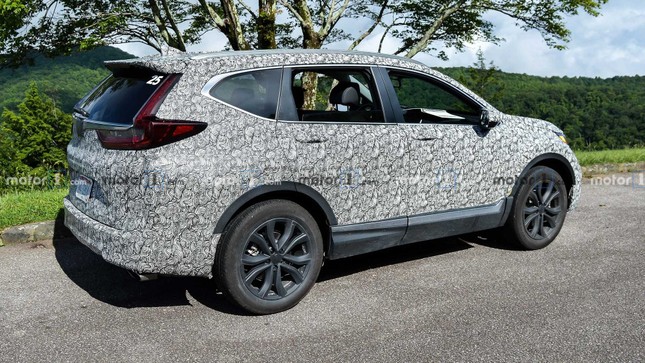 Honda CR-V 2020 lộ những hình ảnh chạy thử mới ảnh 4