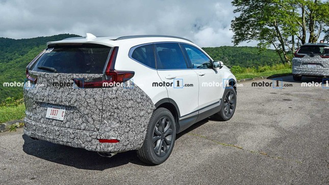 Honda CR-V 2020 lộ những hình ảnh chạy thử mới ảnh 6