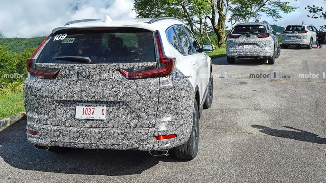 Honda CR-V 2020 lộ những hình ảnh chạy thử mới ảnh 1