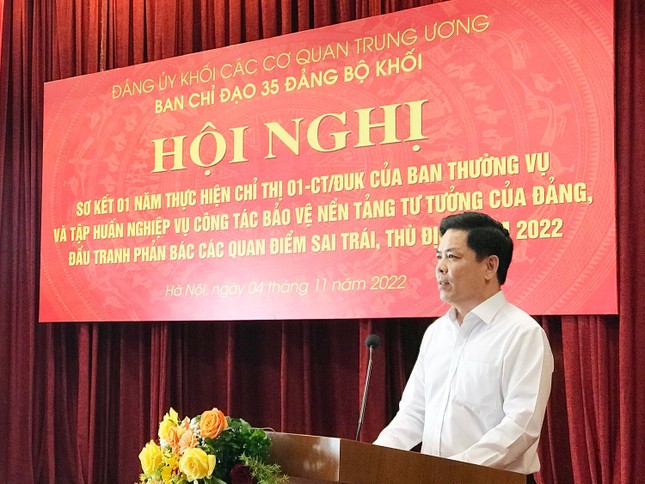 Ông Nguyễn Văn Thể: Đảng viên học Nghị quyết mà nói chuyện, xem điện thoại là 'suy thoái' ảnh 1