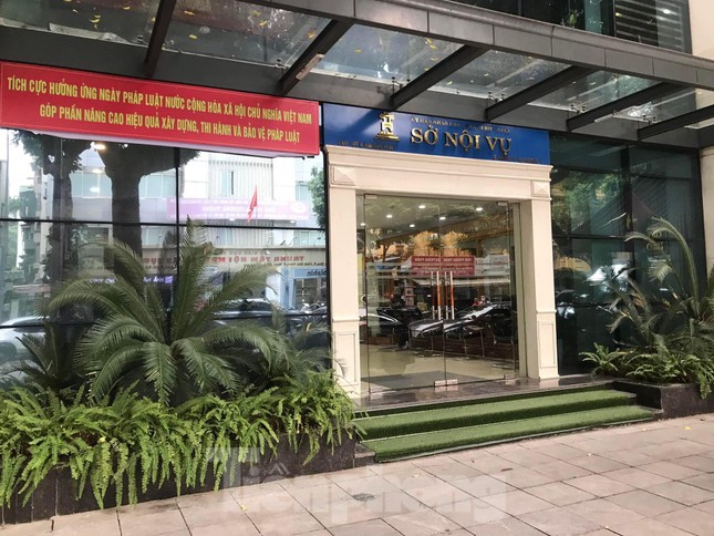 Công an tạm đình hoạt động trụ sở Sở Nội vụ Hà Nội, yêu cầu khắc phục PCCC ảnh 1