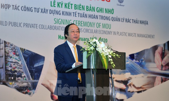 Việt Nam lần đầu hợp tác công tư về kinh tế tuần hoàn quản lý rác thải nhựa ảnh 1