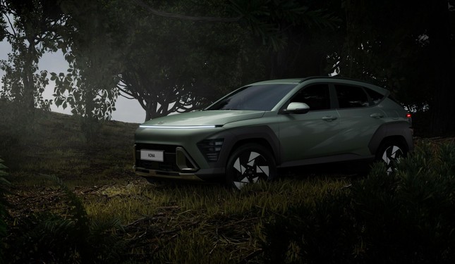 Hyundai Kona trở lại thị trường với thiết kế lạ ảnh 2