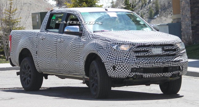 Ford Ranger 2019 lộ ảnh chạy thử trước khi ra mắt chính thức ảnh 1