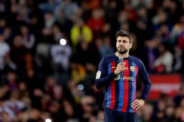 Pique sobbed during the farewell match against Barcelona photo 4
