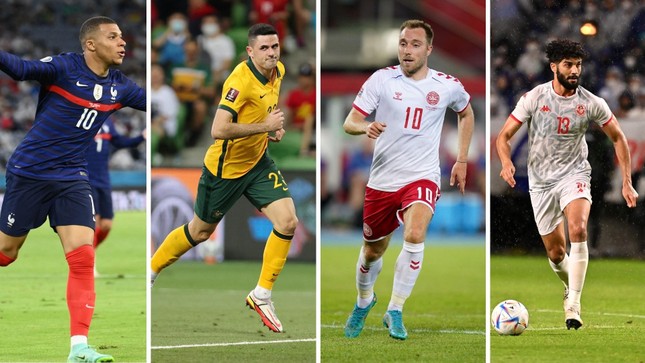 World Cup 2022 - Bảng D (Pháp, Australia, Đan Mạch, Tunisia): Đội tuyển Đan Mạch lật đổ Pháp? ảnh 4