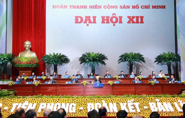 Tổng Bí thư Nguyễn Phú Trọng dự phiên trọng thể Đại hội Đoàn toàn quốc lần thứ XII ảnh 1