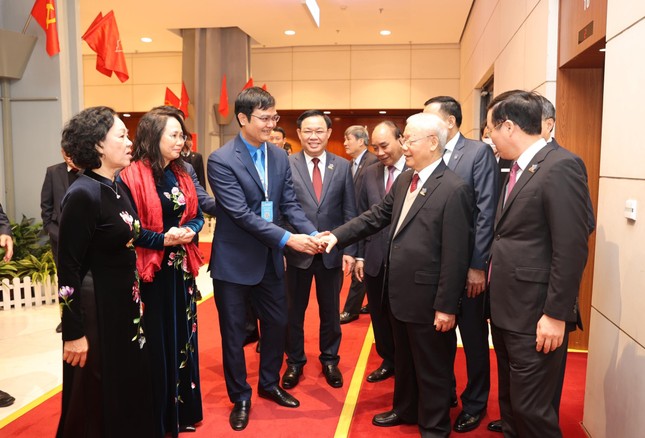Tổng Bí thư Nguyễn Phú Trọng dự phiên trọng thể Đại hội Đoàn toàn quốc lần thứ XII ảnh 20