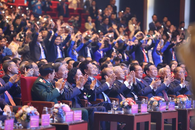 Tổng Bí thư Nguyễn Phú Trọng dự phiên trọng thể Đại hội Đoàn toàn quốc lần thứ XII ảnh 9