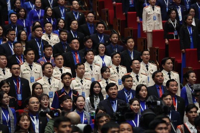 Tổng Bí thư Nguyễn Phú Trọng dự phiên trọng thể Đại hội Đoàn toàn quốc lần thứ XII ảnh 6