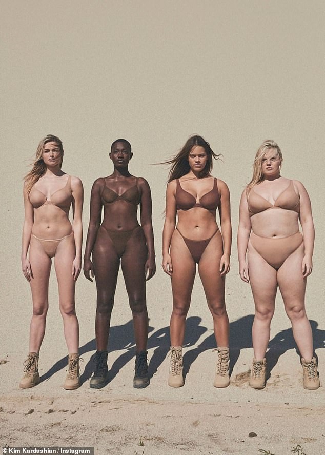 Kim Kardashian lại khiến fan 'đứng ngồi không yên' với nội y màu nude ảnh 5