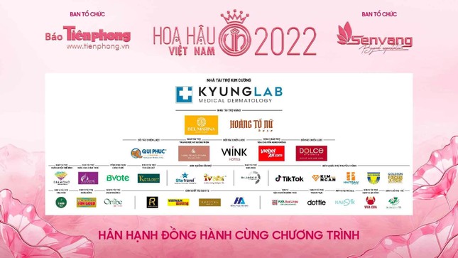 Cụm banner hoa hậu 2022