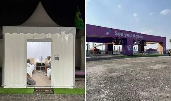 CĐV tốn tiền như ở khách sạn 5 sao nhưng vẫn phải xếp hàng đi vệ sinh tại World Cup ảnh 2